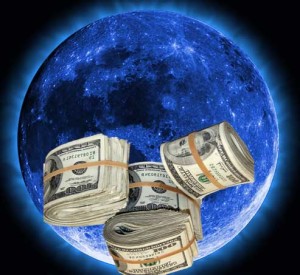 Moon and money