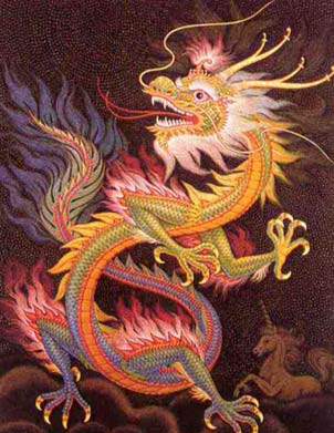 pics of the mythical chinese astrology dragon