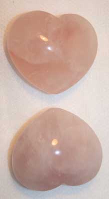 Rose quartz stone