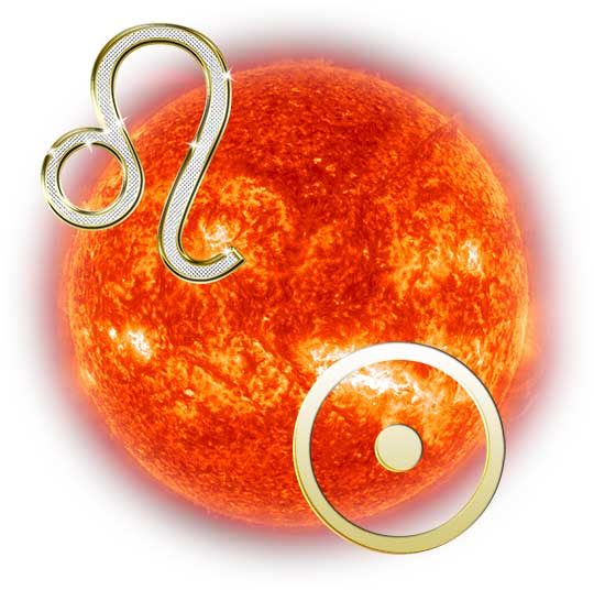 Sun in the sign of Leo