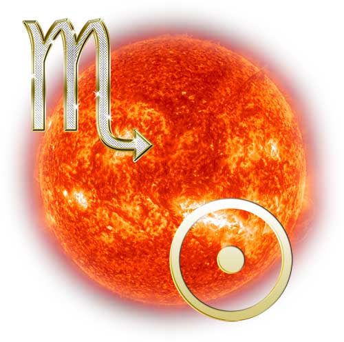 Sun in the sign of Scorpio