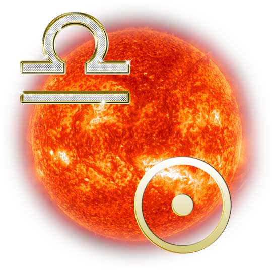 Sun in the sign of Libra