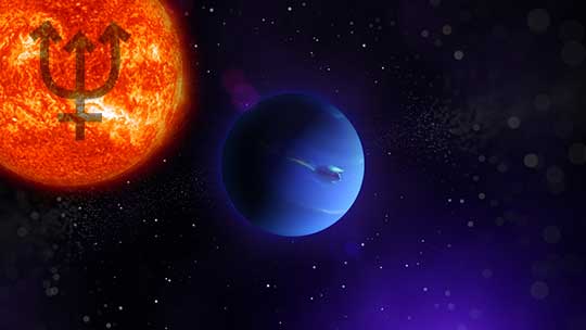 Aspects of the Sun and Neptune