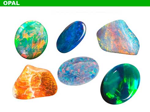 Opal color palette